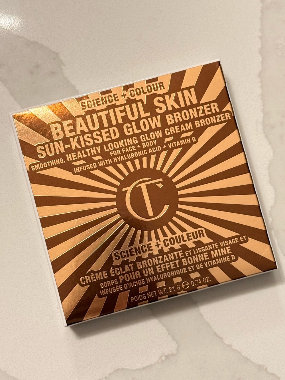 ☀️ Charlotte Tilbury | Beautiful Skin Sun-Kissed Glow Cream Bronzer - Medium
